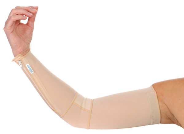 Compression Arm Sleeve with Zipper - Image 2